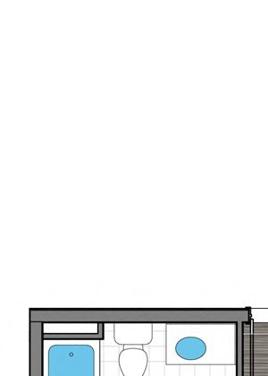 1 Bedroom 1 Bath D